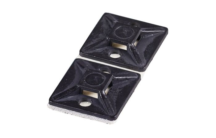 Līmpamatne savilcēm 19mm melna (100gab)