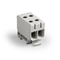 Dubultklemme F  Cu/AL 2,5-50mm² pelēka