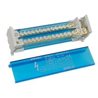 Klemmju bloks 2-poli, 10-35mm² (100/125A),  11x1,5-6mm² + 3x10-25mm²