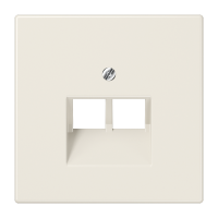 Pārsegs 2xRJ45 LS969-2UA, bēšs